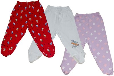 Cute Collection Track Pant For Baby Boys & Baby Girls(Multicolor, Pack of 3)