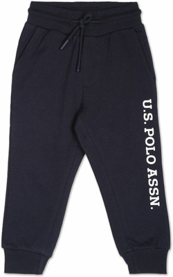 U.S. POLO ASSN. Track Pant For Boys(Blue, Pack of 1)