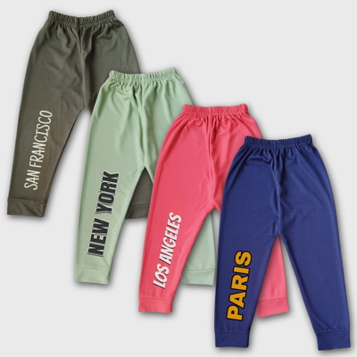 royalgarments Track Pant For Baby Boys & Baby Girls(Multicolor, Pack of 4)