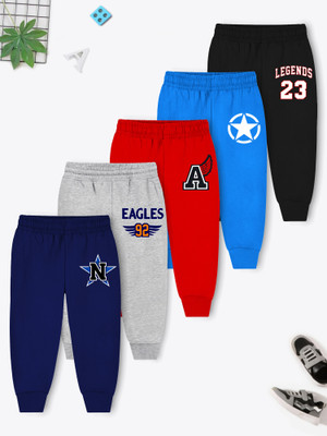 Trampoline Track Pant For Boys & Girls(Multicolor, Pack of 5)