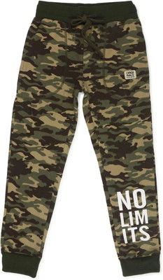 Alan Jones Track Pant For Boys(Green, Pack of 1)