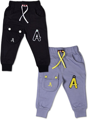 Worton Fashion Track Pant For Boys(Multicolor, Pack of 2)