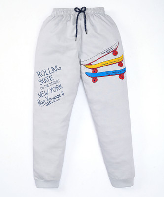 Wonder Klothes Track Pant For Boys & Girls(Grey, Pack of 1)