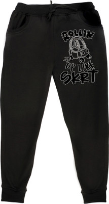 FABVIO PLUS Track Pant For Boys(Black, Pack of 1)