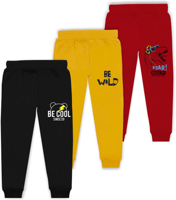 J&JP Track Pant For Boys(Multicolor, Pack of 3)