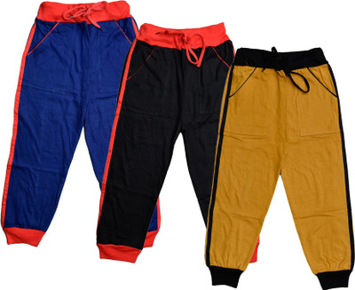 Indstar Track Pant For Boys(Multicolor, Pack of 3)