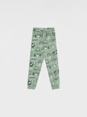 Fame Forever by Lifestyle Track Pant For Boys(Green, Pack of 1)