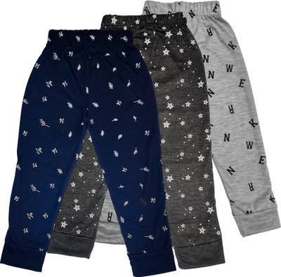 Surfbae Track Pant For Boys & Girls(Dark Blue, Pack of 3)