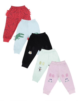 happiee bears Track Pant For Baby Boys(Multicolor, Pack of 5)