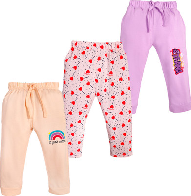 CERABI Track Pant For Girls(Multicolor, Pack of 3)