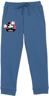DISNEY BY MISS & CHIEF Track Pant For Boys(Blue, Pack of 1)