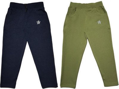 Star Lath Track Pant For Boys(Multicolor, Pack of 2)