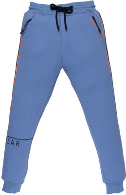 Status Quo Track Pant For Boys(Blue, Pack of 1)