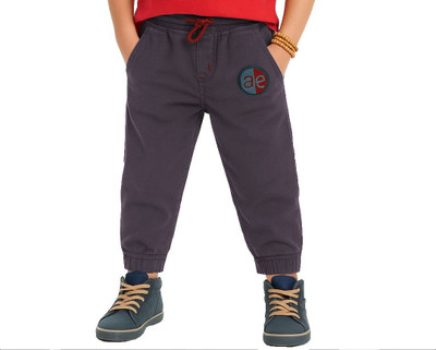 Appleeye Track Pant For Boys(Purple, Pack of 1)