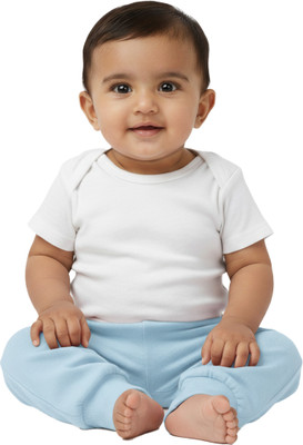 Babywish Track Pant For Baby Boys & Baby Girls(Blue, Pack of 1)