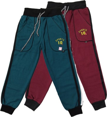 INDICRAFTS Track Pant For Boys(Multicolor, Pack of 2)