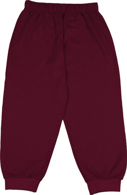 Sakuya Track Pant For Boys & Girls(Maroon, Pack of 1)