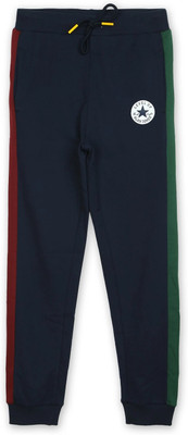 Alan Jones Track Pant For Boys(Dark Blue, Pack of 1)