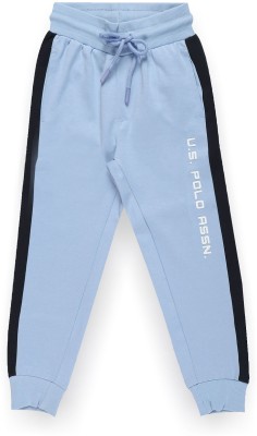 U.S. POLO ASSN. Track Pant For Boys(Blue, Pack of 1)