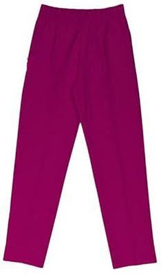 Nik and Knit Track Pant For Girls(Maroon, Pack of 1)