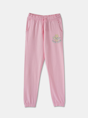 R&B Track Pant For Girls(Pink, Pack of 1)