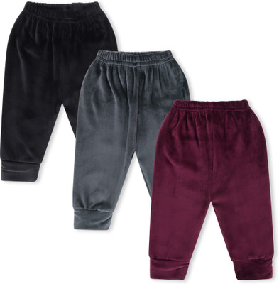 clapkids Track Pant For Baby Boys & Baby Girls(Multicolor, Pack of 3)