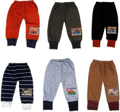 RJ GROUP OF COMPANY Track Pant For Boys(Multicolor, Pack of 6)