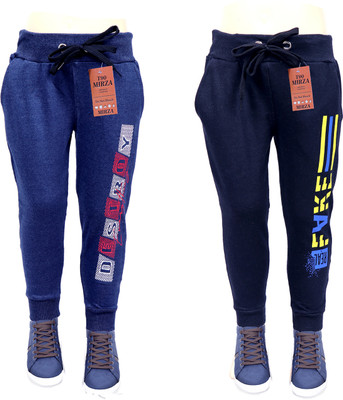 Mirza Fashion Track Pant For Boys(Multicolor, Pack of 2)