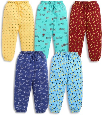 Dear to dad Track Pant For Baby Boys & Baby Girls(Multicolor, Pack of 5)