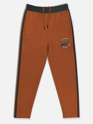 Hellcat Track Pant For Boys(Brown, Pack of 1)