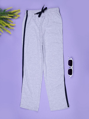 V-MART Track Pant For Boys(Grey, Pack of 1)