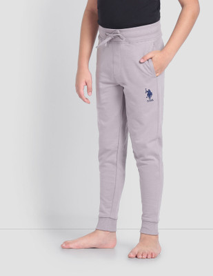 U.S. POLO ASSN. Track Pant For Boys(Grey, Pack of 1)