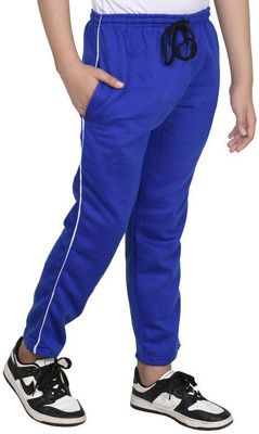 KAYU Track Pant For Boys(Blue, Pack of 1)
