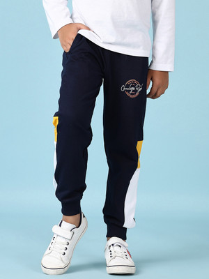 V-MART Track Pant For Boys(Blue, Pack of 1)