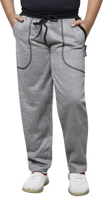 KAVYA Track Pant For Boys(Grey, Pack of 1)