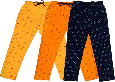 Ayvina Track Pant For Boys & Girls(Multicolor, Pack of 3)