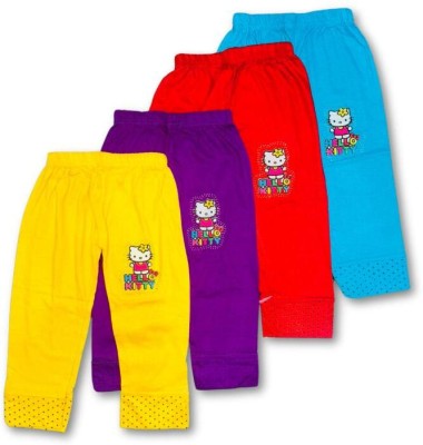 QB CLUB Track Pant For Girls(Multicolor, Pack of 4)