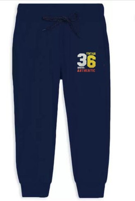 BHARATH FASHION Track Pant For Boys(Blue, Pack of 1)
