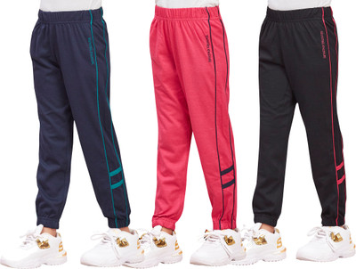 SOUTHTREE Track Pant For Girls(Multicolor, Pack of 3)