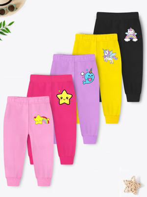 Trampoline Track Pant For Boys & Girls(Multicolor, Pack of 5)