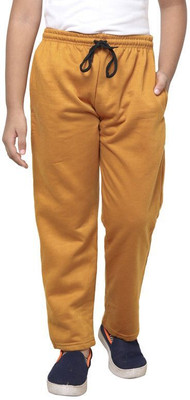 KAYU Track Pant For Boys(Yellow, Pack of 1)