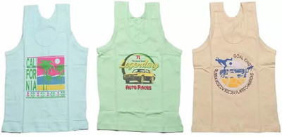 DOOZIE LOVEPLUS Vest For Baby Boys & Baby Girls Cotton(Multicolor, Pack of 3)