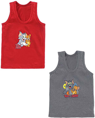 ML HUB Vest For Boys Cotton Blend(Multicolor, Pack of 2)