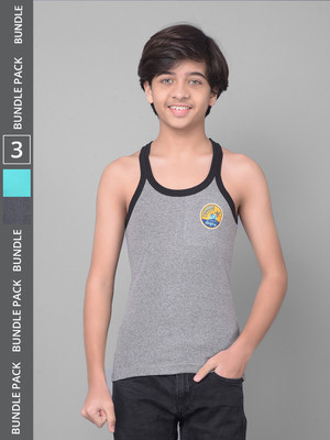 Dollar Bigboss Vest For Boys Cotton(Multicolor, Pack of 3)