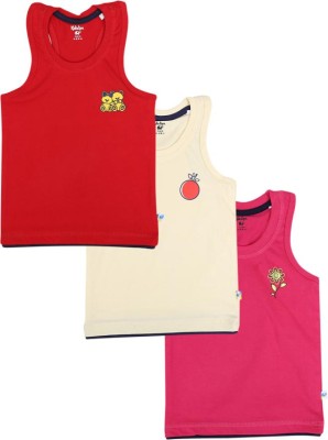 V-MART Vest For Baby Boys & Baby Girls Cotton(Pink, Pack of 3)