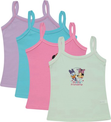 BodyCare Vest For Girls Pure Cotton(Multicolor, Pack of 4)