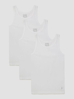 JOCKEY Vest For Boys Pure Cotton(White, Pack of 3)