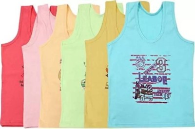 Desnuda Vest For Baby Boys & Baby Girls Cotton(Multicolor, Pack of 6)