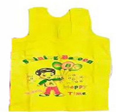 Cavendres Vest For Baby Boys & Baby Girls Pure Cotton(Yellow, Pack of 5)