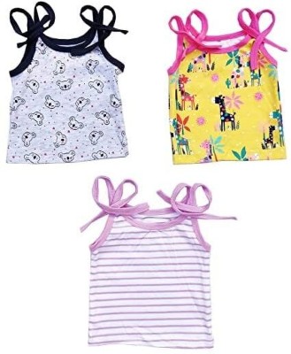 NAVYZONE Vest For Baby Boys & Baby Girls Cotton Blend(Multicolor, Pack of 3)